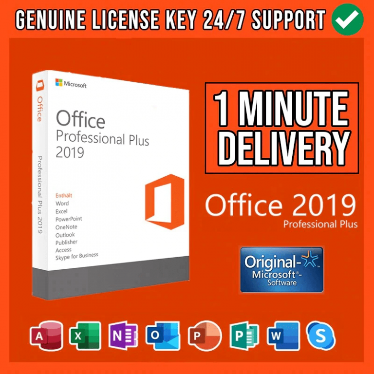 preactivated office 2019 professional plus
