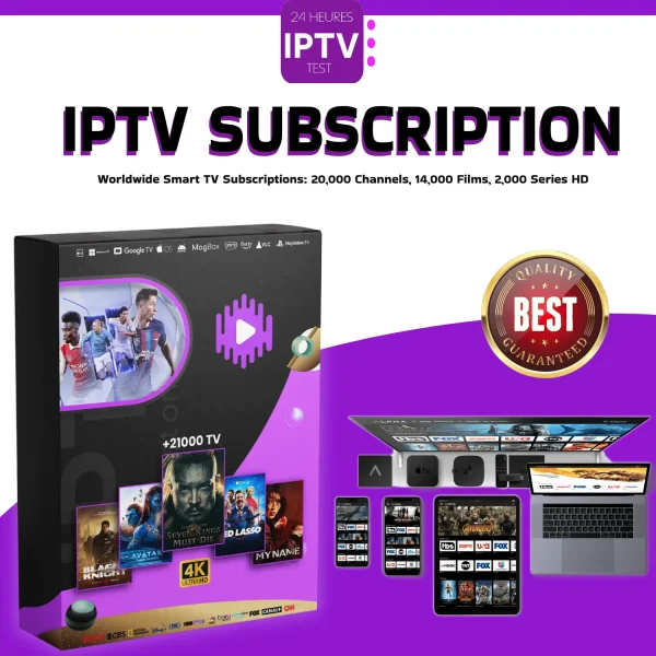 12-Month IPTV Subscription