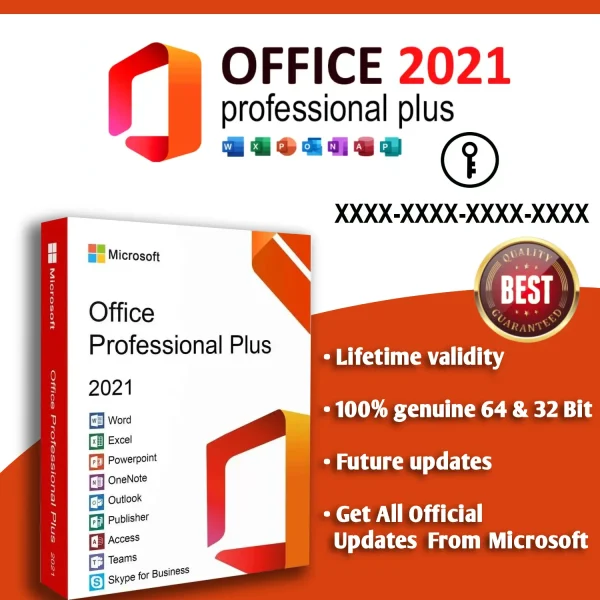 office 2021 professional plus license key