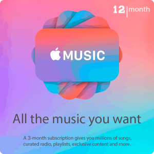 apple music 12 months Subscription