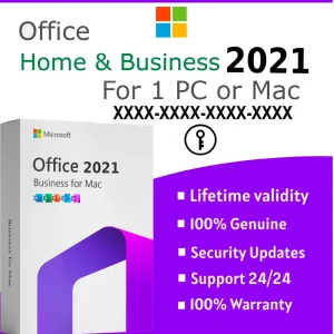 Microsoft Office 2021 HB for Mac