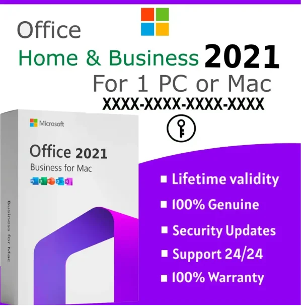 Microsoft Office 2021 HB for Mac