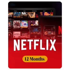 12 Months Netflix Premium Subscription