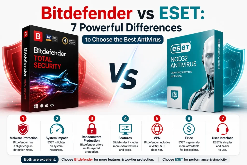 Bitdefender vs ESET
